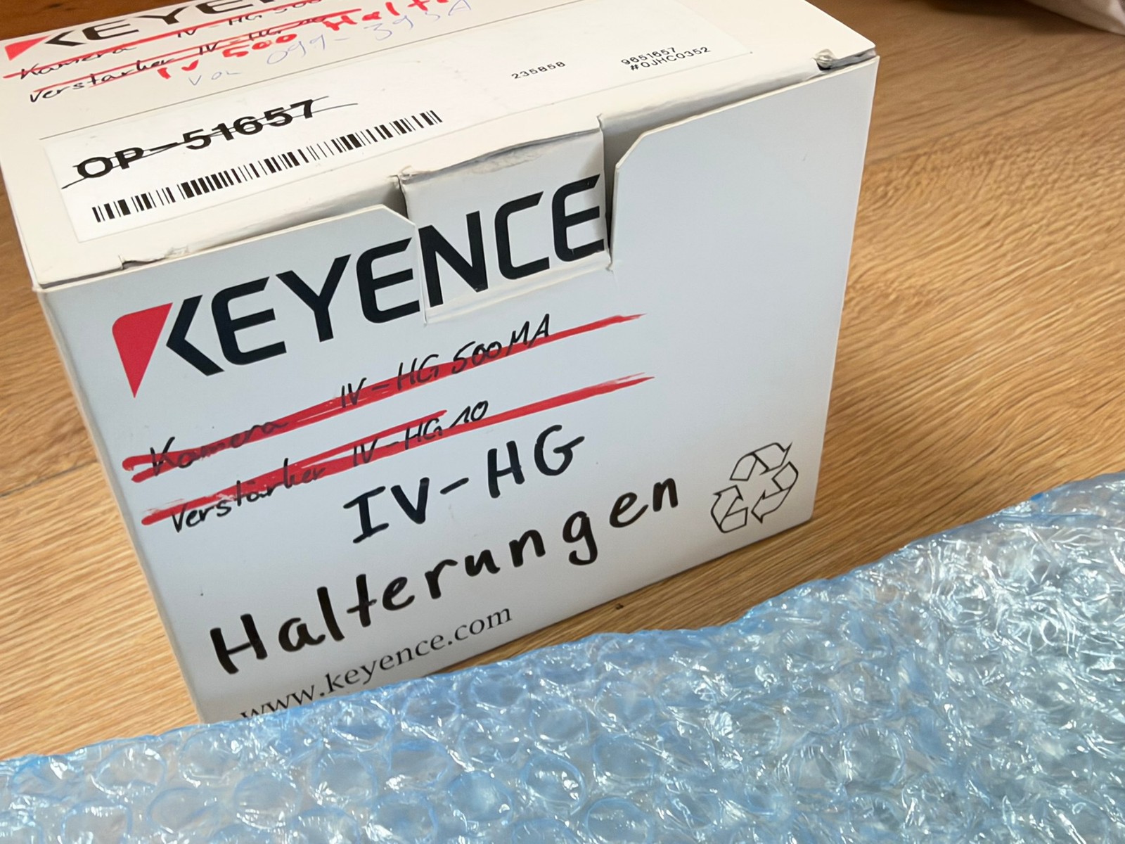 Keyence OP-51657 Halterung für IV-HG500 Sensor, Montagehalterung neu – Bild 4