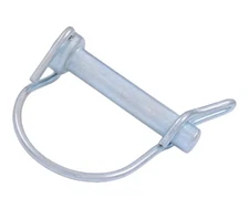 Snap Safety Pin Rd One Wire Tab Lock 5/16 x 1-3/4 Steel ZC (20 Pieces)