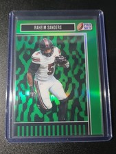 Raheim Sanders - Leaf Pro Set 2025 - Browns - Green - /7 - !Scratches!