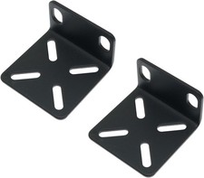 2Pcs Adjustable Rack Ears Rack Mount Kit for 17.3 Inch Wide Switches