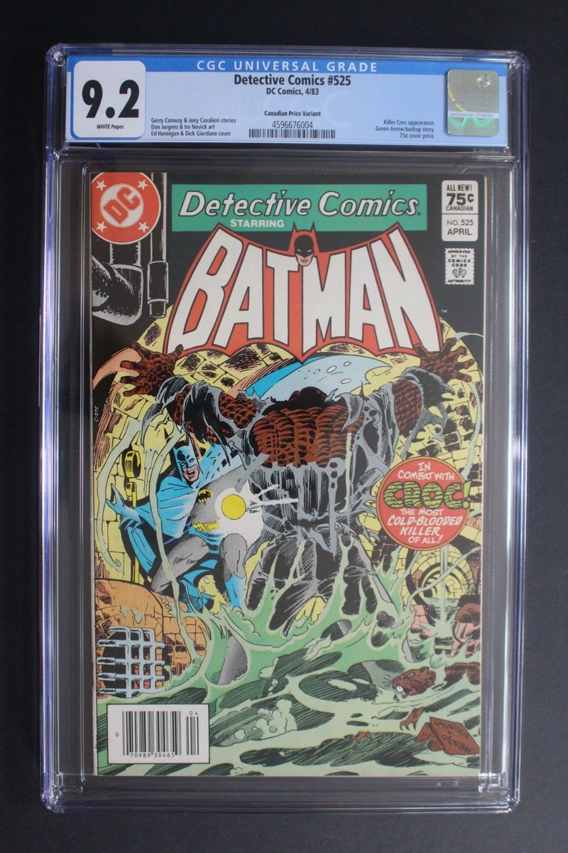 Detective Comics #525 1st Full JASON TODD 2nd Full KILLER CROC