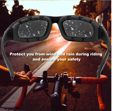 3 pairs Motorcycle Sports Biker Riding Glasses Wind Resistant Eye Protection Spo