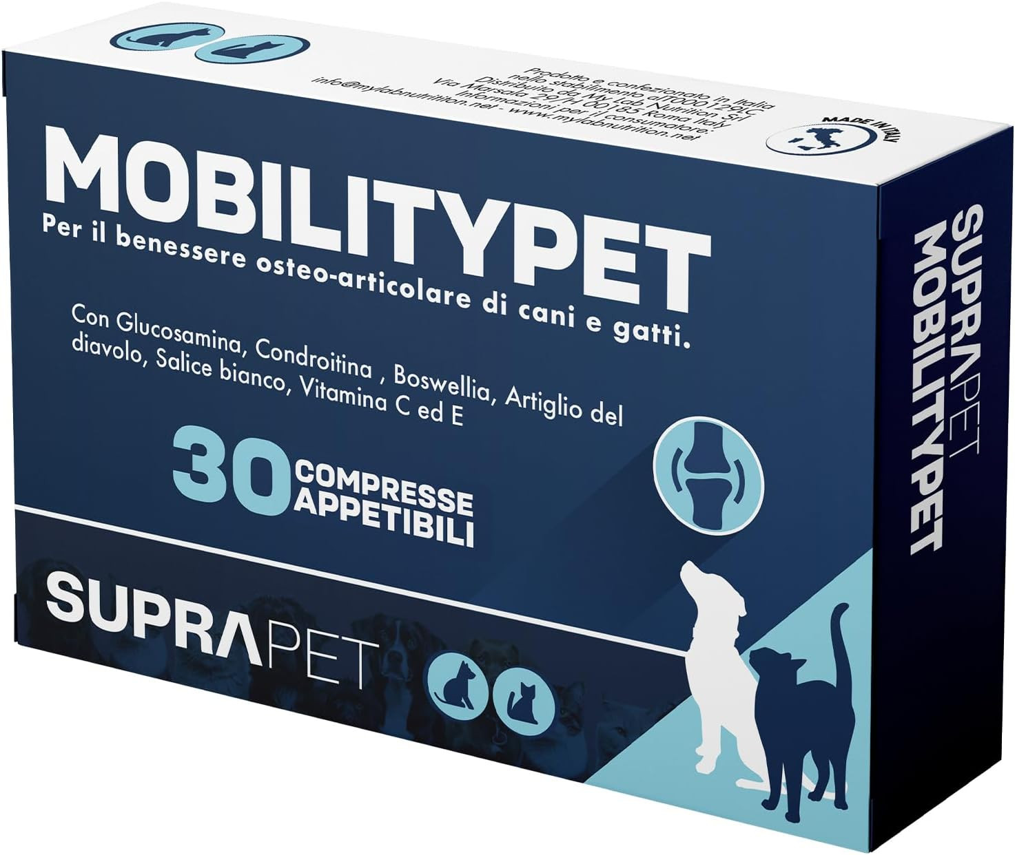Mobilitypet Cani e Gatti | Supporto Ossa e Articolazioni con Boswellia