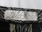 Lela Rose Straight Leg Geometric Print Dress Pants Black/White Cotton Size 4 — photo 5