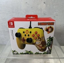 PowerA Donkey Kong Wired Controller - Yellow (1506258-03) Switch Console NEW