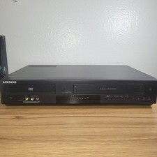 Samsung DVD VHS Combo Player DVD- V9800 HDMI Port Tested Works No Remote