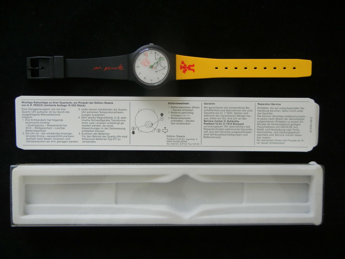 Uhr Penck Künstleruhr 