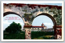 Vintage California Postcard - San Luis Rey Mission