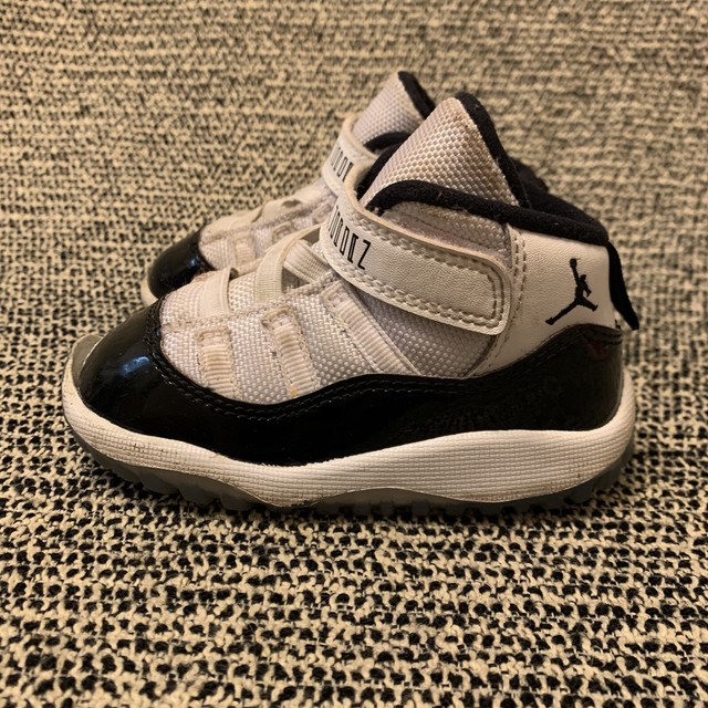 Nike Air Jordan 11 Retro “Concord” 2019 378040100 Baby/Toddler Size 6C