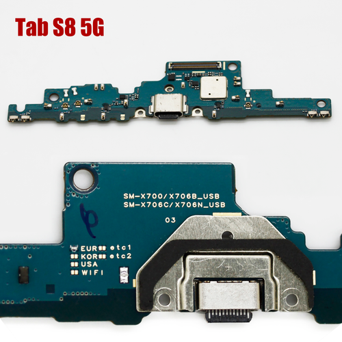 OEM Charging Port Board For Samsung Galaxy Tab S8 /S8+ Plus /S8 Ultra WIFI / 5G - Picture 3 of 12
