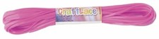 CraftLace Hank Craft Lace for Lanyards and Craft Work, Neon Purple