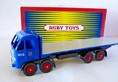 Ruby Toys by Promod Scammell Rigid 8 flatbed Pickfords Haulage blue