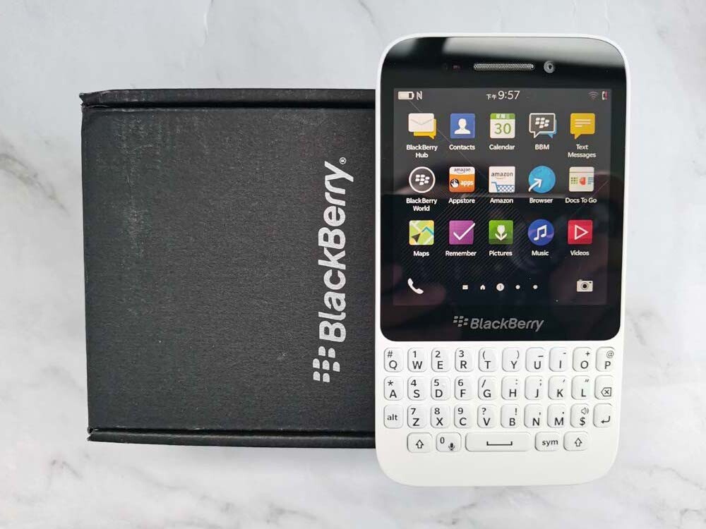 BlackBerry Q5 - 8GB - Black (Unlocked) Smartphone for sale online