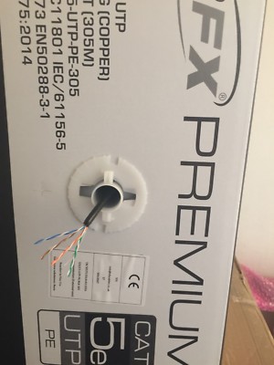 50 m externes, unterirdisches, Outdoor Netzwerk Ethernet Cat 5 Kabel - massives Kupfer