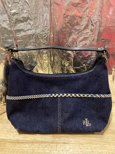 Lauren Ralph Lauren Dark Denim Purse 