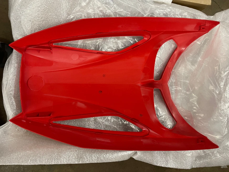 RARE OEM Ski-doo Viper Red hood cowl Rev 440 XRS MXZ 600 800 03-08 500ss CHRIZ - Image 4 of 4