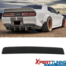 Fits 15-23 Dodge Challenger Ikon Style Duckbill ABS Trunk Spoiler Wing