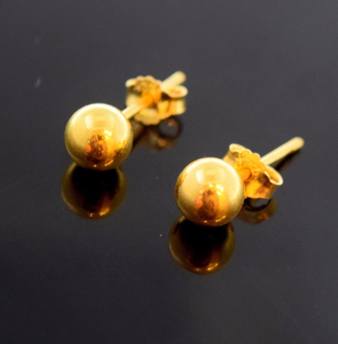 Details 149+ gold ball stud earrings india best seven.edu.vn