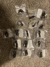 alno a833-18-c/b knob Chrome /brass Brand New Lot Of 16￼