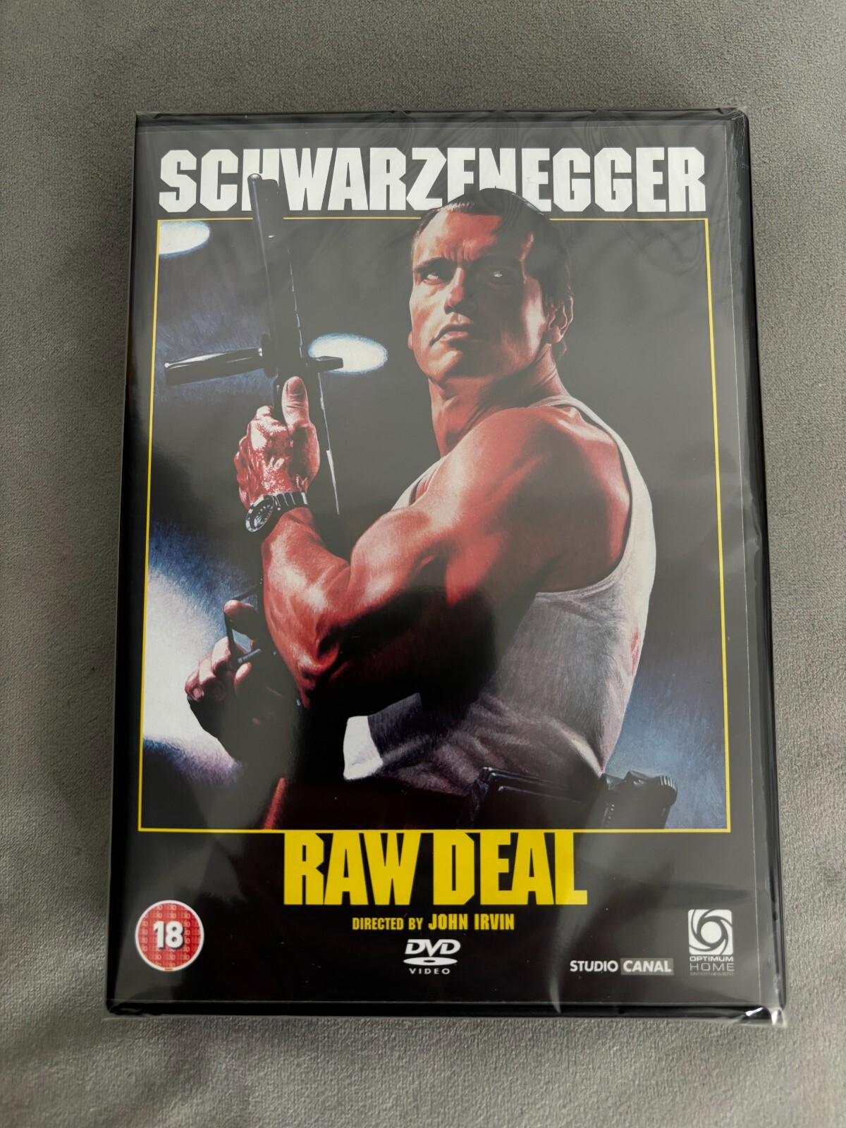 Raw Deal DVD Arnold Schwarzenegger Brand New & Factory Sealed UK Genuine