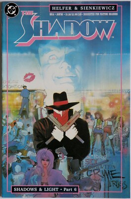 The Shadow #6 Vol 3 - DC Comics - Andrew Helfer - Bill Sienkiewicz
