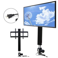 Motorized TV Lift Stand 700mm Desktop Monitor Heightened Bracket for 26"-57" TV