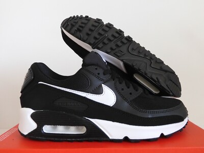 NIKE AIR MAX 90 BLACK-WHITE-BLACK SZ 10 WOMENS/MENS SZ 8.5 [CQ2560-001]