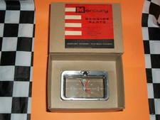 1958 Mercury Clock New With Box 1958 Mercury Clock New With Box
