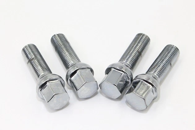 20 хромированных зажимных болтов 14x1,5 28 мм для шарикового сиденья Volkswagen CC EOS Jetta Passat GTi  - Изображение 2 из 3