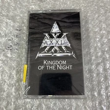 Axxis  ‎– Kingdom Of The Night, Original Cassette, USA Version