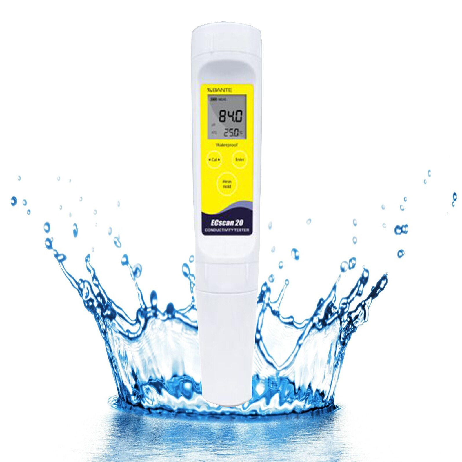 Pen Type Pocket Conductivity Tester Temp Meter Measurment  with Accuracy 1% F.S.