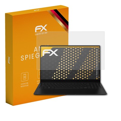 atFoliX 2x Schutzfolie für Samsung Galaxy Book2 Pro 15.6 Inch matt&stoßfest