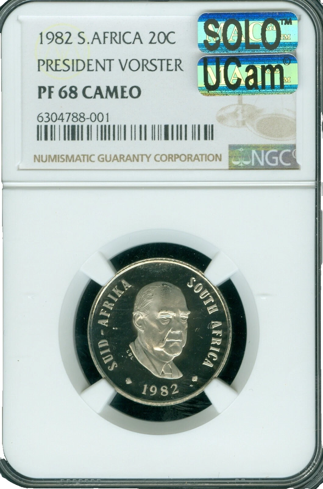 Nickel 1982 African Coins