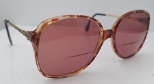 Vintage Marcolin Ashley Tortoise Oval Sunglasses Italy FRAMES ONLY