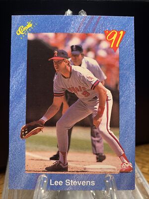1991 Classic Lee Stevens California Angels T25