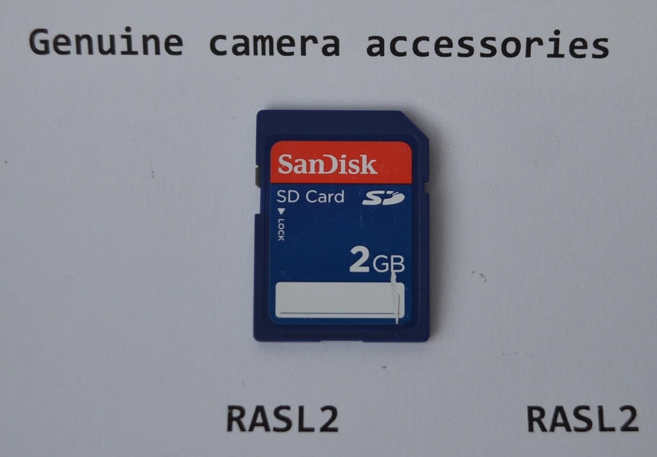 SanDisk 2 GB Memory Card For Panasonic DMC- FZ30 FZ20 FZ10 FZ7 TZ2, LX1 FS3 FX9 - Image 2 of 4