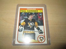 1982-83  OPC # 269 PAUL GARDNER    PITTSBURGH PENGUINS