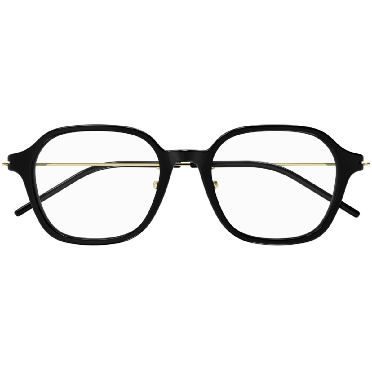 メガネ Gucci GG1277OA 001 Lightweight Square Frames Asian Fit Gucci Women's Eyeglasses Black Acetate/Metal Square Frame