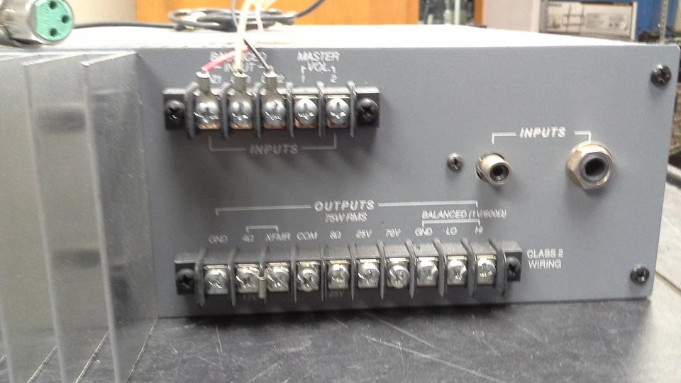 Peavy IPA75T Industrial Power Amplifier Un tested - Image 2 of 4