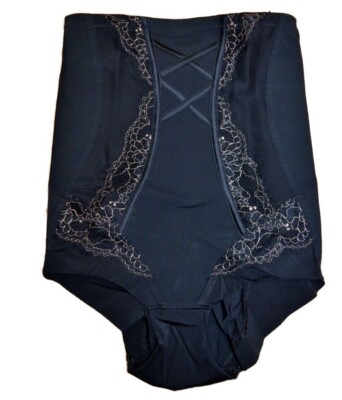 Neu M&S schwarz ultimativ formend feste magische Taillenmieder Gr. UK 8