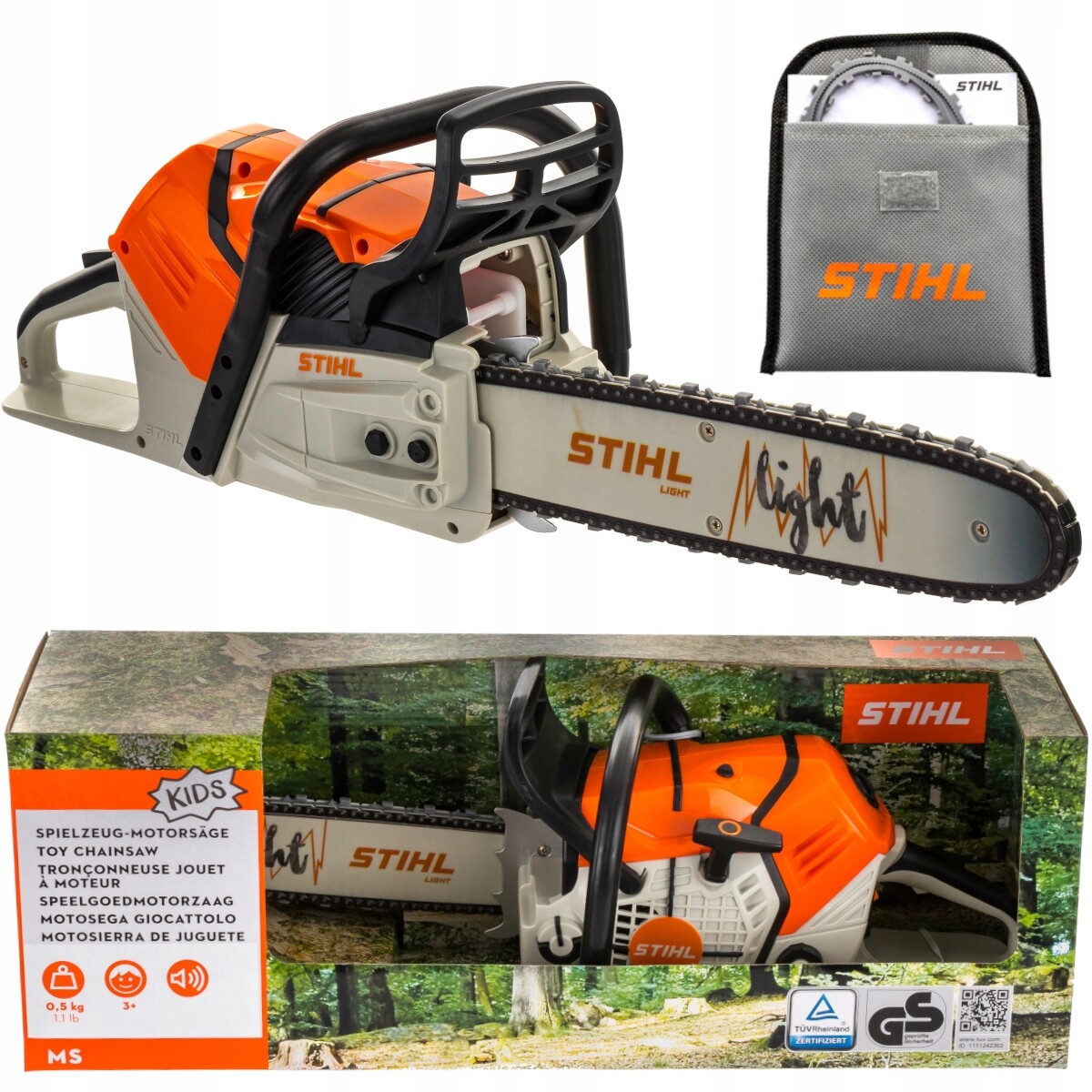 Stihl Spielzeug-Kettensäge inklusive Batterien - MS 500i kaufen