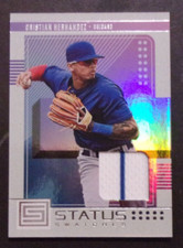 2023 Panini Chronicles Status Swatches Cristian Hernandez # SS-CH