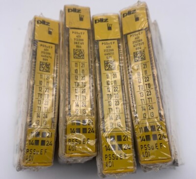 1pcs   PSSU E F 4DI Safety Relay  312200 #W6