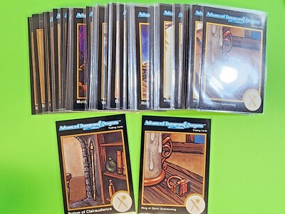 1991 Gold Boarder TSR Advanced Dungeons & Dragons Series 2 Singles 378-557 1/26