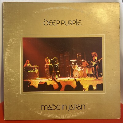 Deep Purple Made In Japan Vinyl 2 LP Live Smoke On the Water 1973