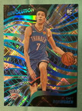 CHET HOLMGREN 2022-23 ROOKIE REVOLUTION COSMIC RC 80/99 #20 THUNDER GEM CLEAN??