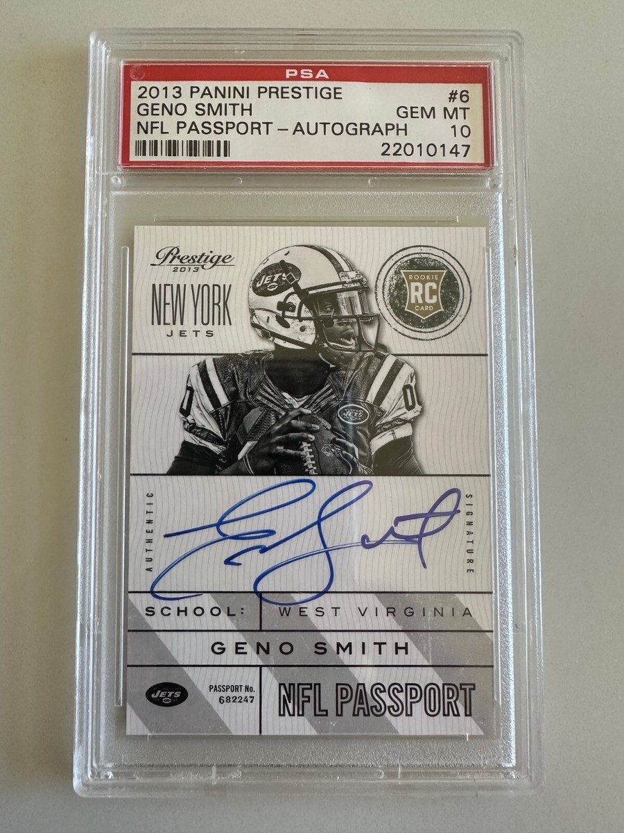 2013 Panini Prestige - Nfl Passport Geno Smith #6 Signatures (AU