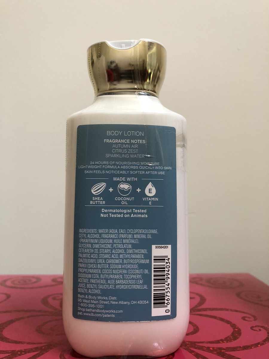 Bath & Body Works LAKESIDE CITRUS Aromatherapy Body Lotion 8 oz
