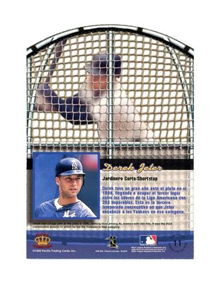 Derek Jeter HOF 1999 Pacific Crown Collection 