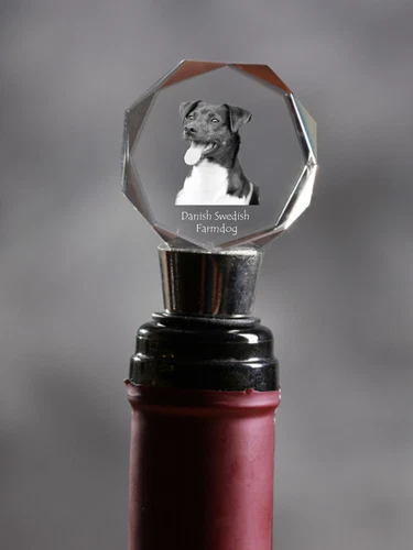 Dänisch-Schwedischer Farmhund, Dansk-Svensk Gårdshund - Flaschenverschluss, Wein - Bild 6 von 10